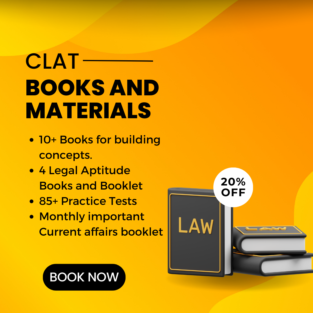 CLAT 2024 Books and Materials