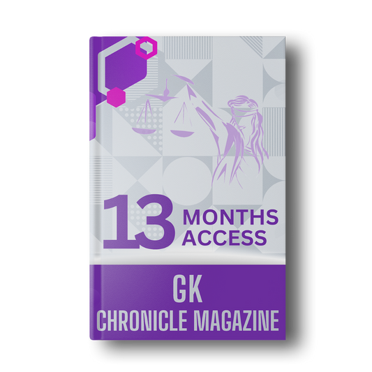 GK Chronicle Magazine( 13 Months)